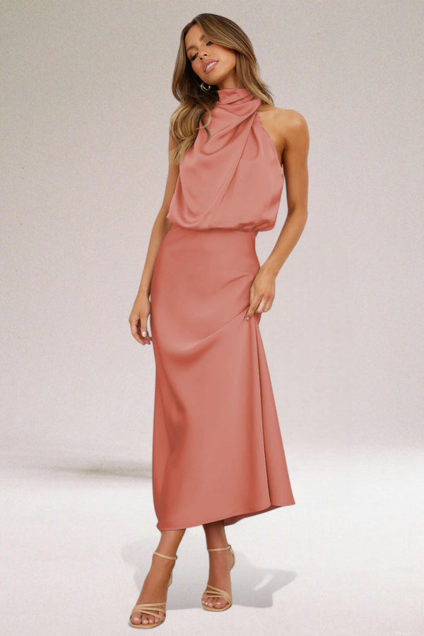 Elegante Abito in Raso