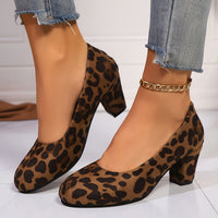 Wide-Toe Heels | Scarpe con Tacco in Pelle Vegana