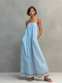 Priscille | Abito Maxi a Righe