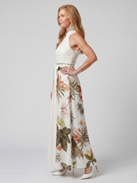 Meadow | Abito Maxi con Collo Halter Drappeggiato