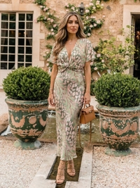 Violet & Grace | Abito Midi con Scollo a V