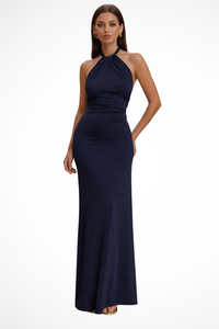 Bronte | Abito Maxi con Collo Halter