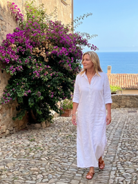 Veronica | Abito Maxi a Maniche Lunghe