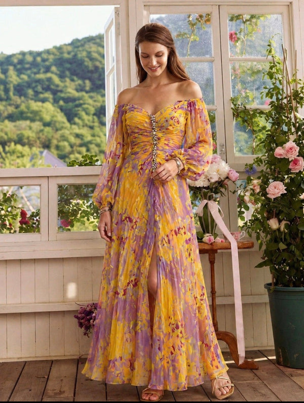 Violet & Grace | Elegante Abito con Scollo a V