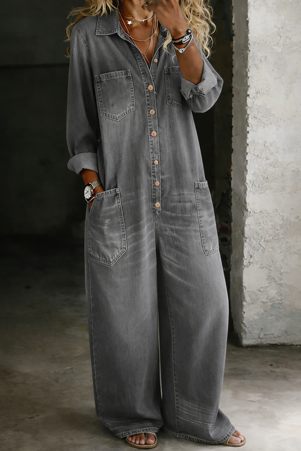 Lena | Tuta in Denim