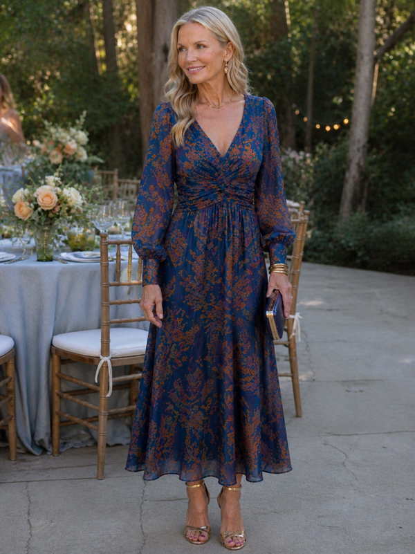 Violet & Grace | Abito con Motivo Floreale