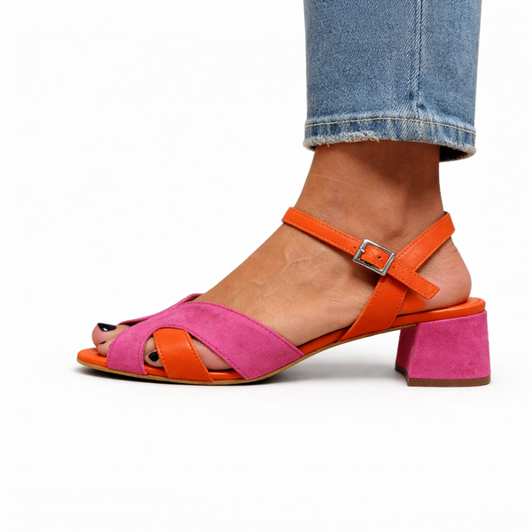 Paulina | Elegante Scarpe con Tacco Rosa