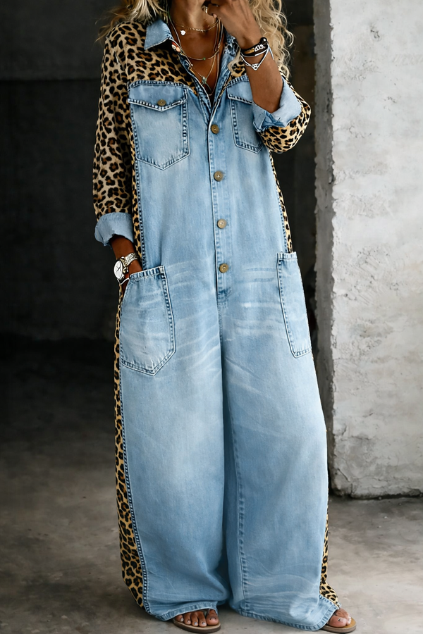 Amanda | Tuta in Denim