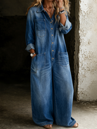 Lena | Tuta in Denim
