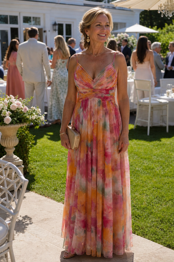 Violet & Grace | Abito Maxi a Portafoglio