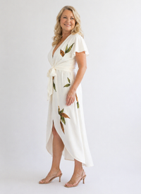 Violet & Grace | Elegante Abito a Portafoglio