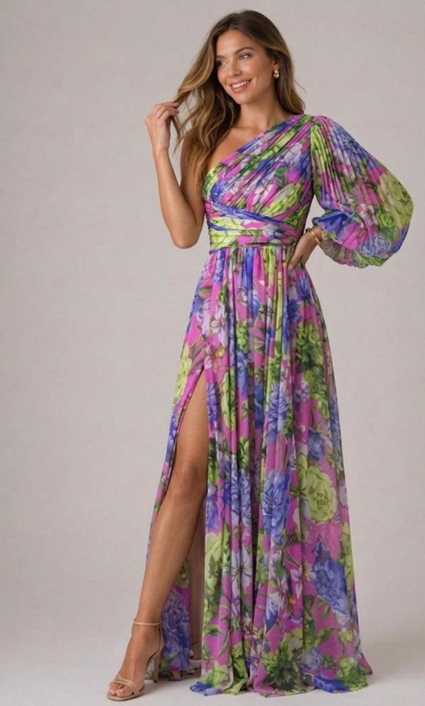 Violet & Grace | Abito con Motivo Floreale