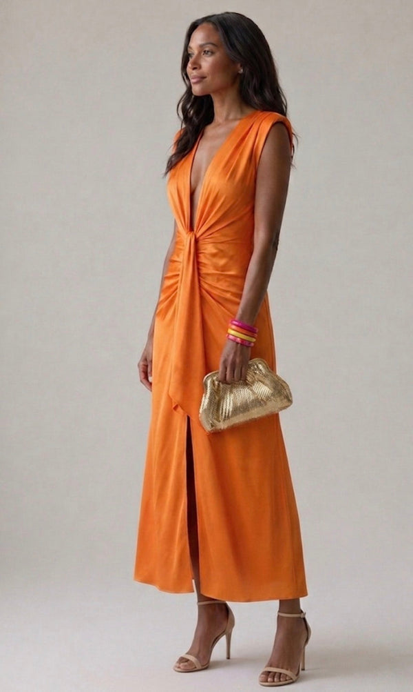 Violet & Grace | Elegante Abito Plissettato