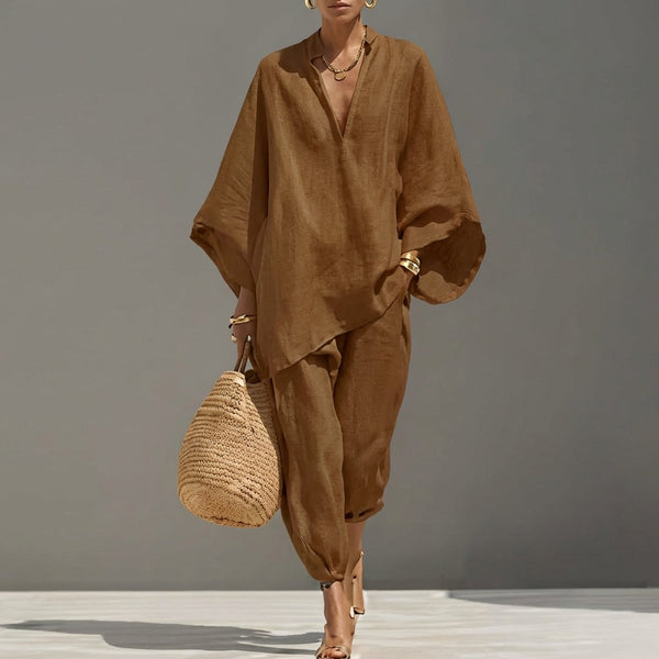 Marine | Completo Due Pezzi con Scollo a V