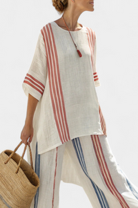Aurelia | Pantaloni da Donna a Righe