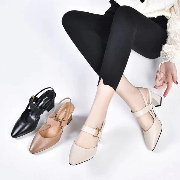 Élise | Elegante Scarpe con Tacco Nero