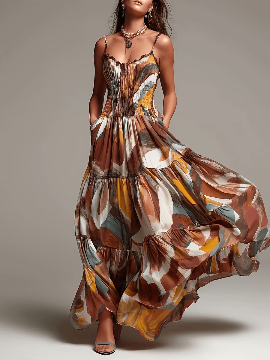 Maxi Ruffle Dress | Prodotto