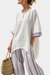 Celina | Pantaloni da Donna a Righe