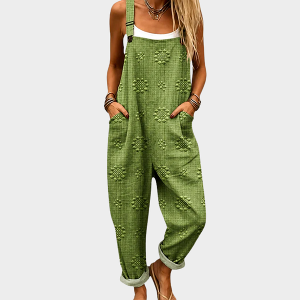Ilaria | Boho Tuta a Gamba Larga