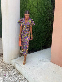 Violet & Grace | Abito con Maniche a Sbuffo