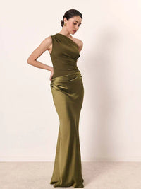 Violet & Grace | Elegante Abito Maxi in Raso