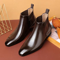 Peyton | Elegante Stivali da Uomo in Pelle