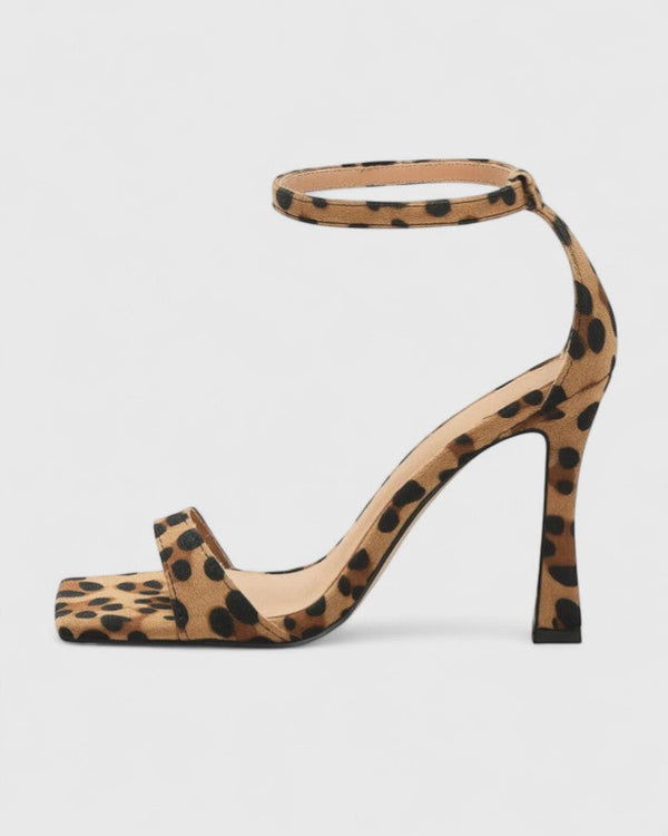 Lidia | Scarpe con Tacco con Motivo Leopardato
