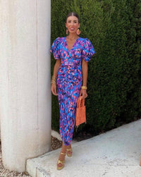 Violet & Grace | Abito con Maniche a Sbuffo