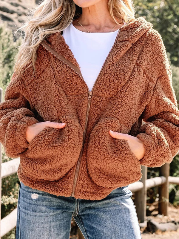 Aileen | Oversize Giacca da Donna con Zip
