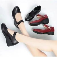 Camille | Elegante Scarpe con Tacco in Pelle Vegana