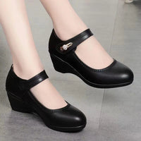 Camille | Elegante Scarpe con Tacco in Pelle Vegana