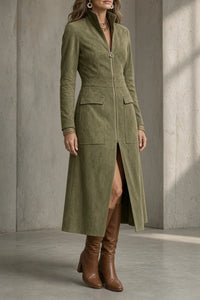 NATALIE | Vintage Abito Maxi con Zip