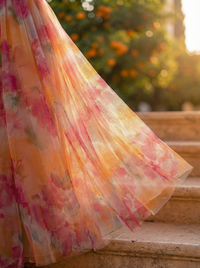 Marbella | Abito con Motivo Floreale