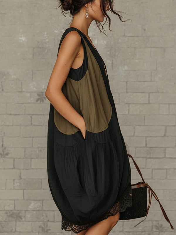 Inès | Abito Mini con Zip