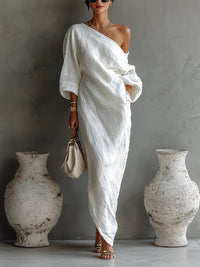Soraya | Abito Maxi Monospalla