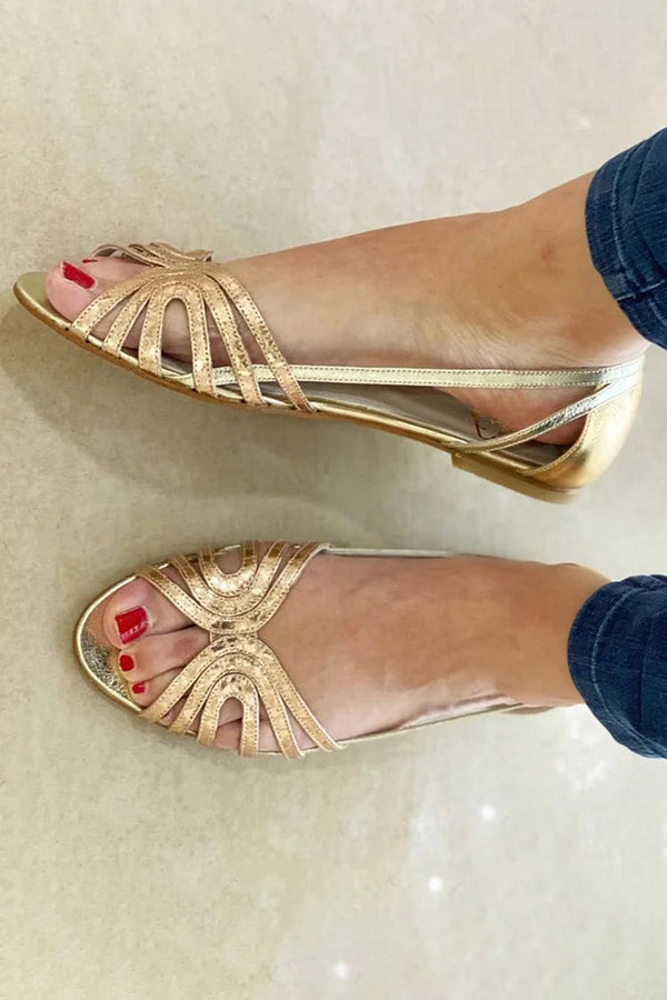 Éléonore | Sandali Oro