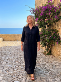 Veronica | Abito Maxi a Maniche Lunghe