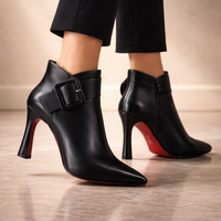 Oversized Buckle Ankle Boots | Stivali da Donna