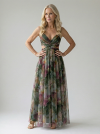 Violet & Grace | Abito Maxi a Portafoglio