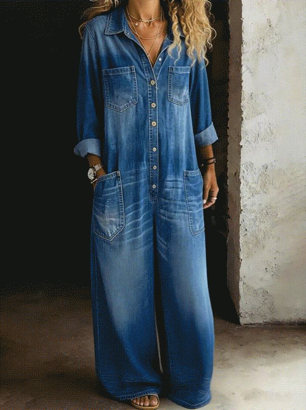 Lena | Tuta in Denim