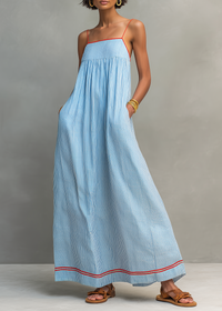 Priscille | Abito Maxi a Righe