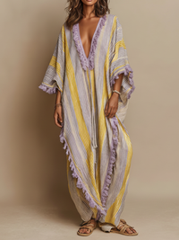 Margot | Abito Maxi a Righe