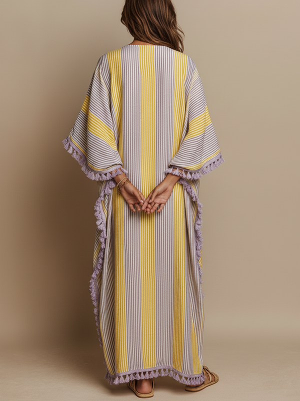 Margot | Abito Maxi a Righe