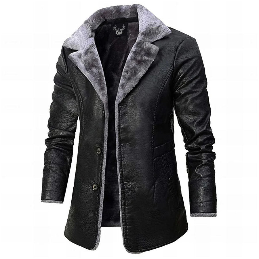 Laurent Monaco | Elegante Giacca in Pelle
