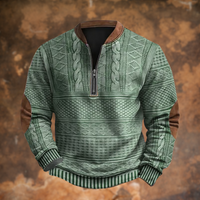 Maglione in Maglia con Zip