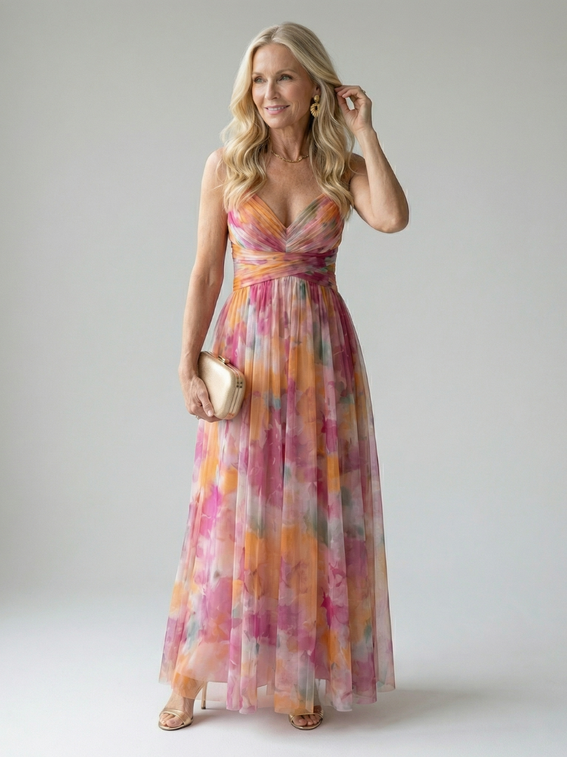 Violet & Grace | Abito Maxi a Portafoglio