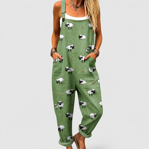Carla | Boho Tuta a Gamba Larga