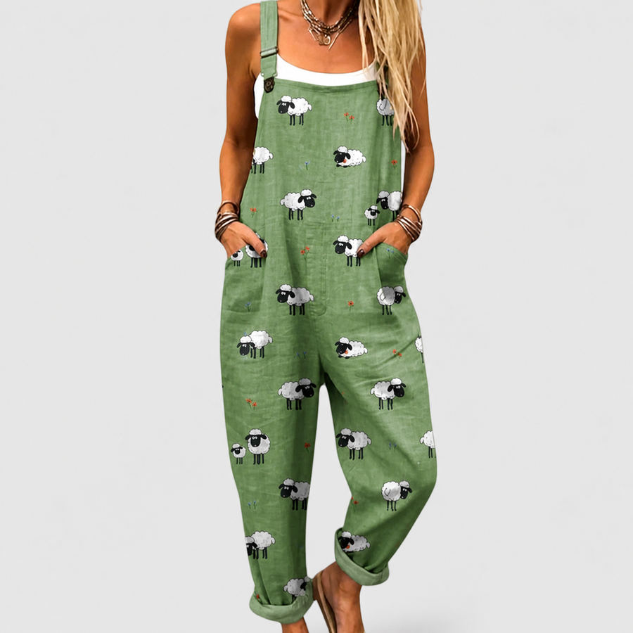 Carla | Boho Tuta a Gamba Larga