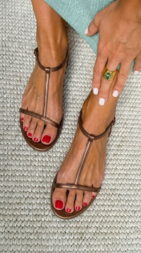 Bianca | Sandali Oro