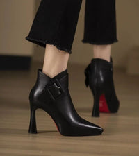 Oversized Buckle Ankle Boots | Stivali da Donna